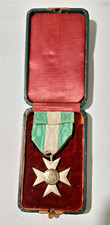 WW1-WW2-Croce d'argento Anzianità di Servizio-XVI-UNIONE MILITARE ROMA-ARG-WORLD