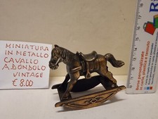 Miniatura in Metallo Cavallino