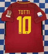 Maglia Calcio Roma Ritiro Totti Addio Serie A Italia Football Soccer Shirt 2017