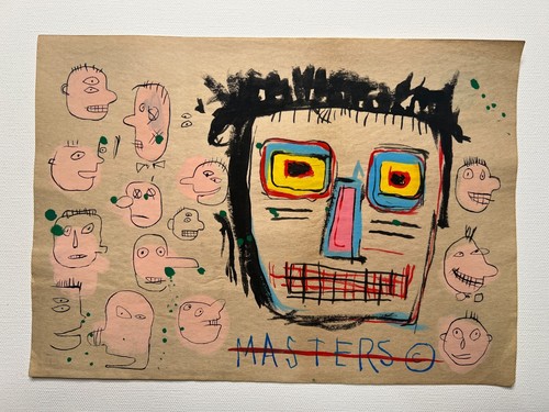 Disegno jean michel basquiat - jean-michel,
