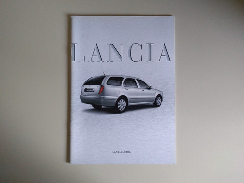 Depliant brochure lancia lybra - depliant,