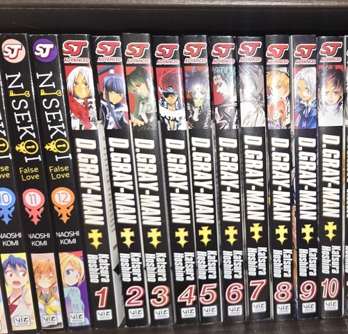 Set manga inglese - d-gray, man