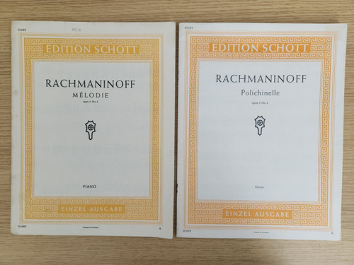 Rachmaninoff spartiti per - -,