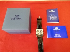Orologio FESTINA F16235 in acciaio inox cinturino originale - Funzionante 