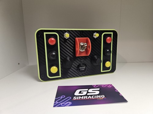 Bottone simracing giallo - simracing,
