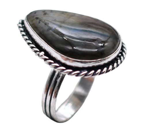 Anello placcato argento antico