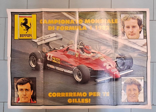 Villeneuve ferrari formula - ferrari, uno