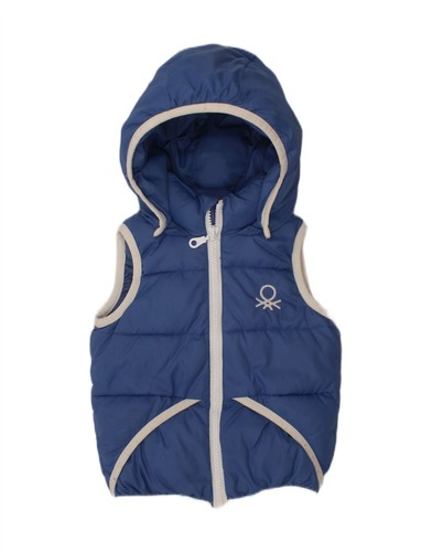 Gilet imbottito con cappuccio