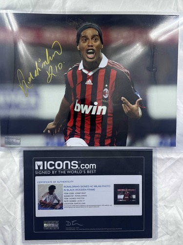 Foto firmata ronaldinho - foto, ac