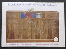 Arredamento - Brochure Novaresi (Milano) - Divani Poltrone Mobili - anni '40