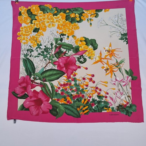 Foulard valentino pura seta - foulard,
