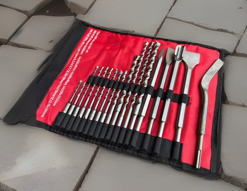Set punte trapano pezzi sds - 18,