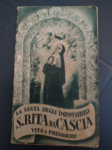 Antico libretto rita - s.rita, da