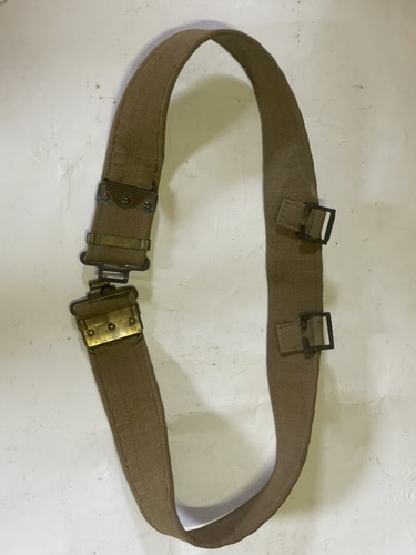 Cinturone inglese kaki wwii - cinturone,