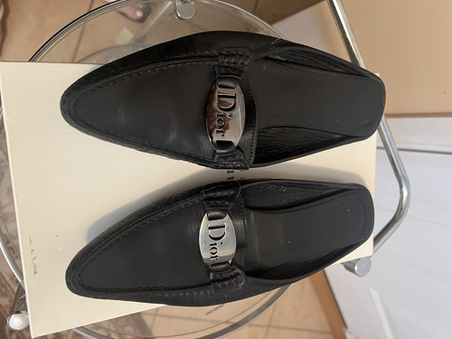 Christian dior off - mule, black