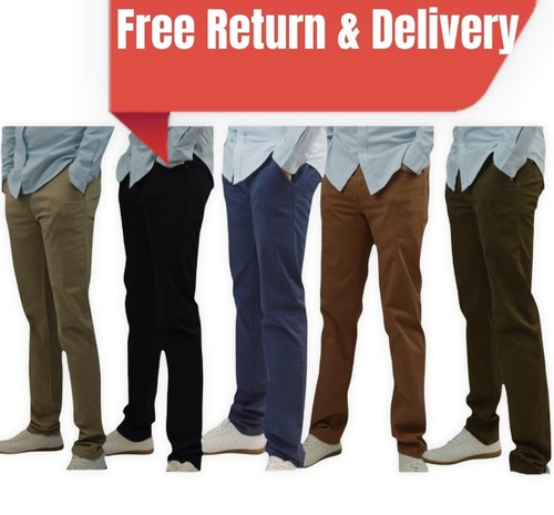 Pantalone chino uomo slim fit
