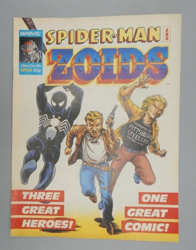 Marvel comics spider - man, &