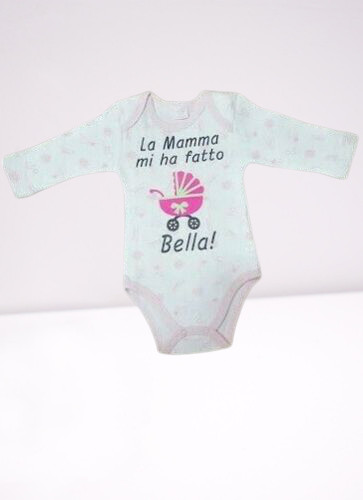 Body neonato mese manica - 1,