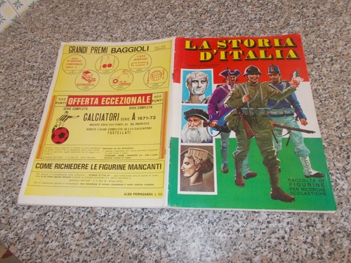 Album storia italia - la, d'italia