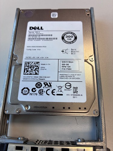 Hard disk sas dell - disk, 2.5"
