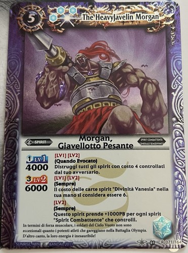 Carta battle spirits - spirits, ita