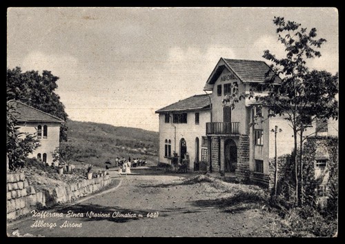 Cartolina zafferana etnea - zafferana,