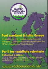 Calendarietto - radio padana