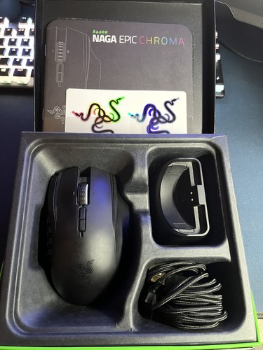 Mouse gaming razer naga - gaming,