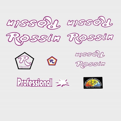 Rossin adesivi per telaio - rossin,