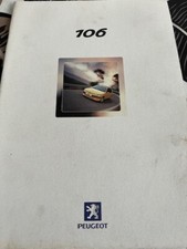 Brochure Peugeot 106 de 2001