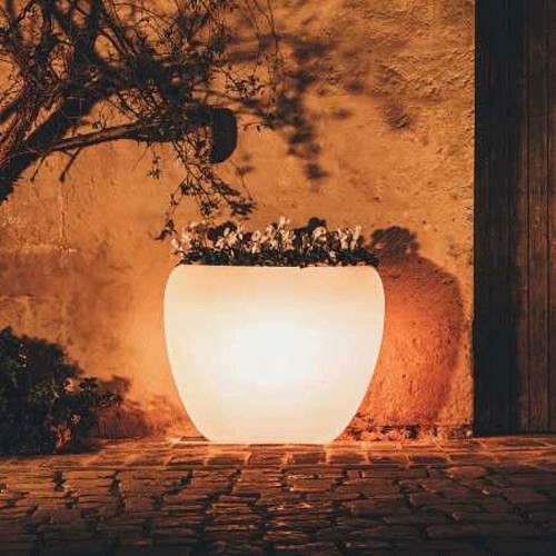 Vaso luminoso giardino - luminoso,