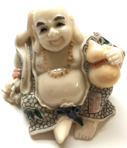 Polished resin buddha - polished,