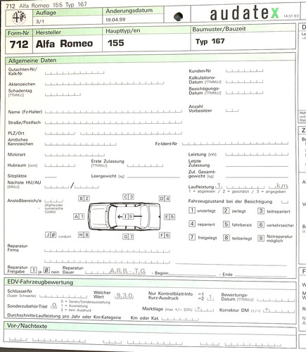 Alfa romeo 155 tipo 167 - alfa,