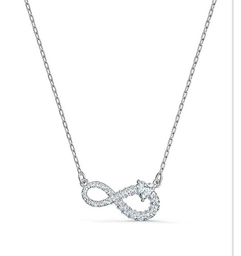 Collana infinity swarovski - collana,