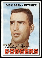 1967 Topps #539 Dick Egan