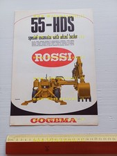 COGEMA Rossi 55 HDS escavatore