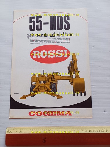 Cogema rossi hds escavatore - hds,