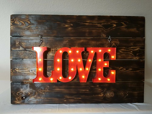 Love led scritta - love,