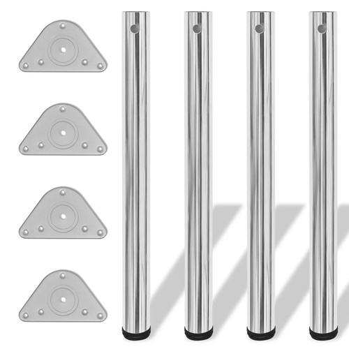 Vidaxl gambe per tavolo pz - vidaxl, 4