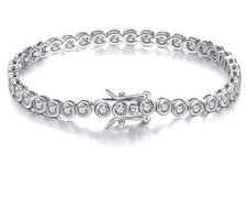 Bracciale Tennis 6,3ct Taglio