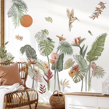 Wall Stickers Flowers Tropical