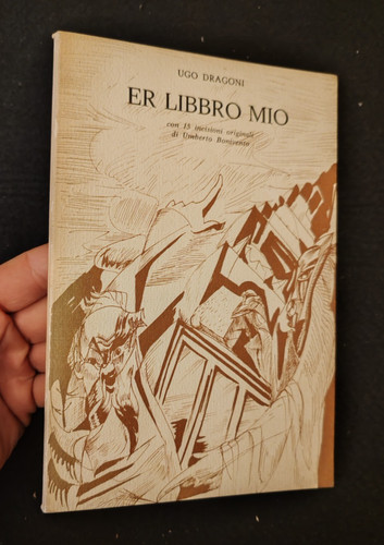 Autografo ugo dragoni libro - autografo,