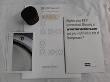 B&W Owner's Manual LCR 60 S3 -