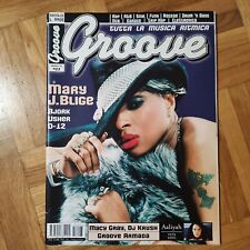  Groove Magazine 2001 D-12 AALIYAH MARY J.BLIGE BJORK Rap Hip Hop Italia