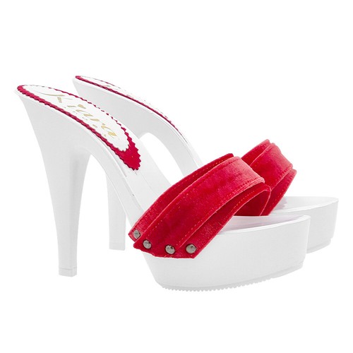 Zoccoli bianchi scarpe - , con