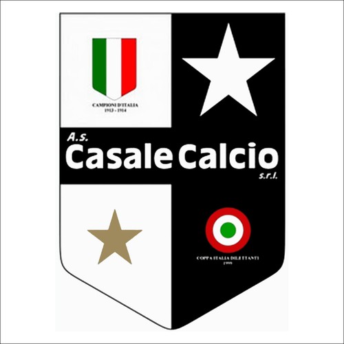Adesivo sticker casale calcio - adesivo,