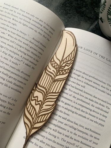 Bookmark wooden gift for your - bookmark,