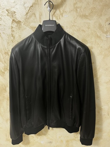 Giubbino pelle uomo emporio - giubbino,
