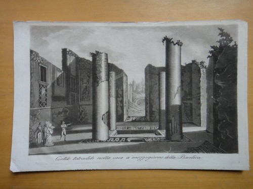1835 circa cortile - casa, a