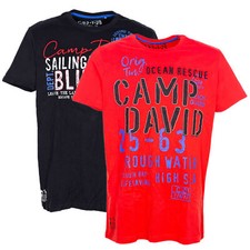 Camp David t shirt manica